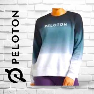 Peloton Ombre Blue Crewneck Sweatshirt